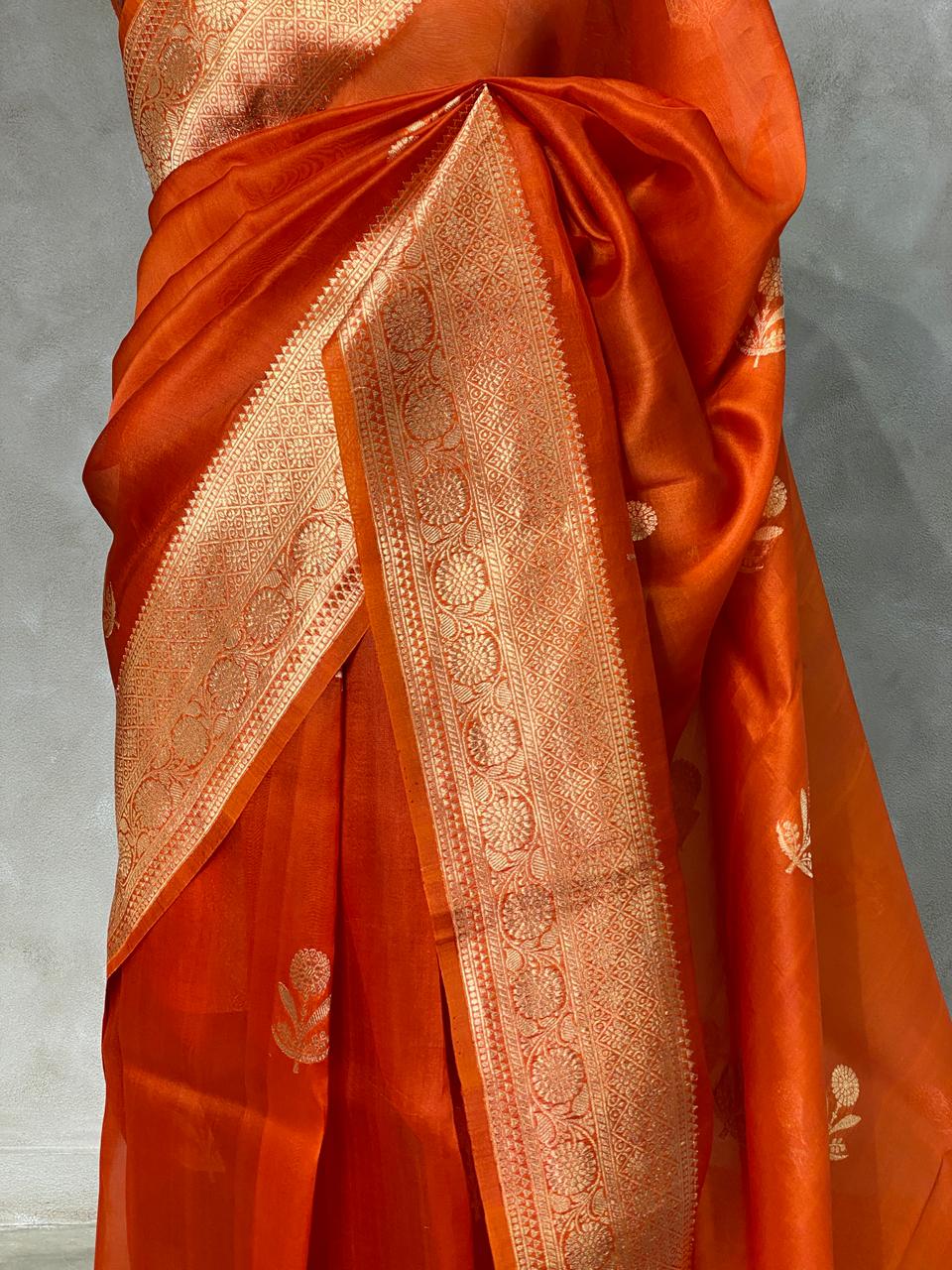 Pure organza saree- PSOR