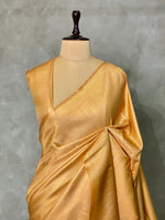Sandal semi banarasi Saree -PBL6