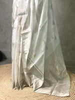 Pure Silk Chanderi saree- PCS1