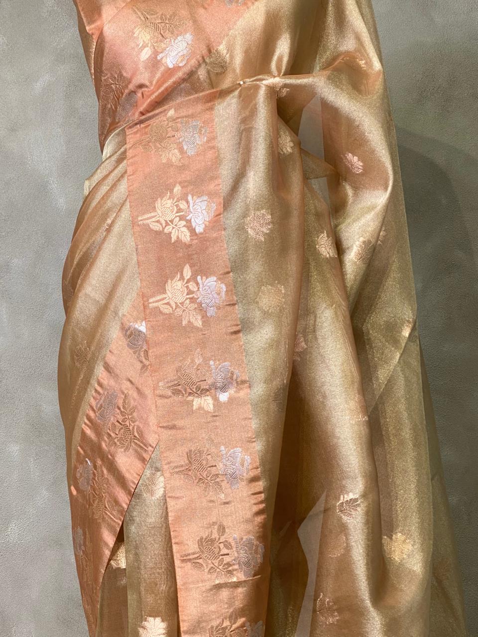 Pure Tissue Banarasi silk saree - PSB0L