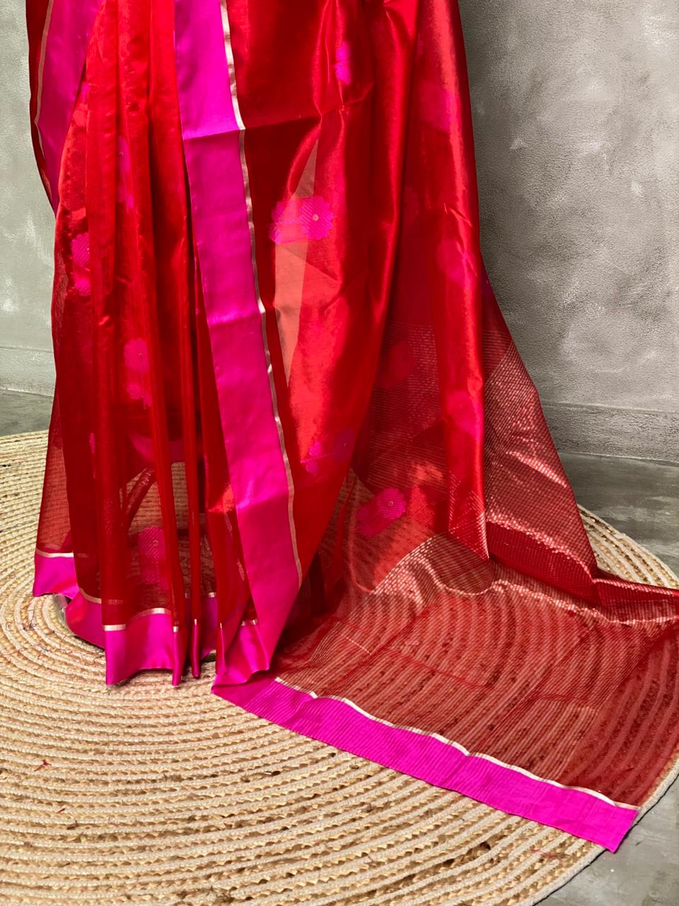 Pure Silk Chanderi saree- PCS2