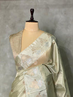 Pure Tissue Banarasi silk saree - PSB0M