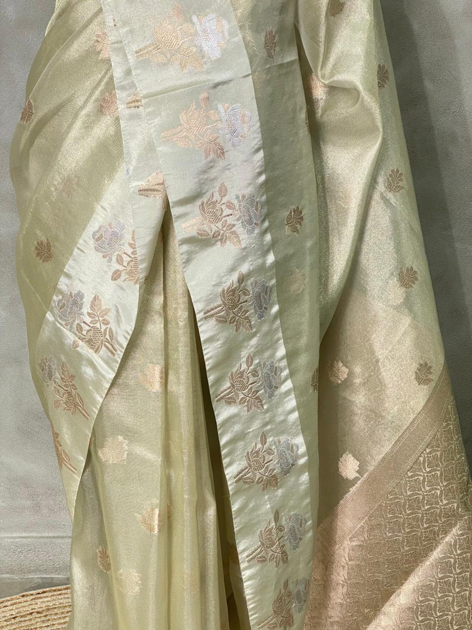 Pure Tissue Banarasi silk saree - PSB0M