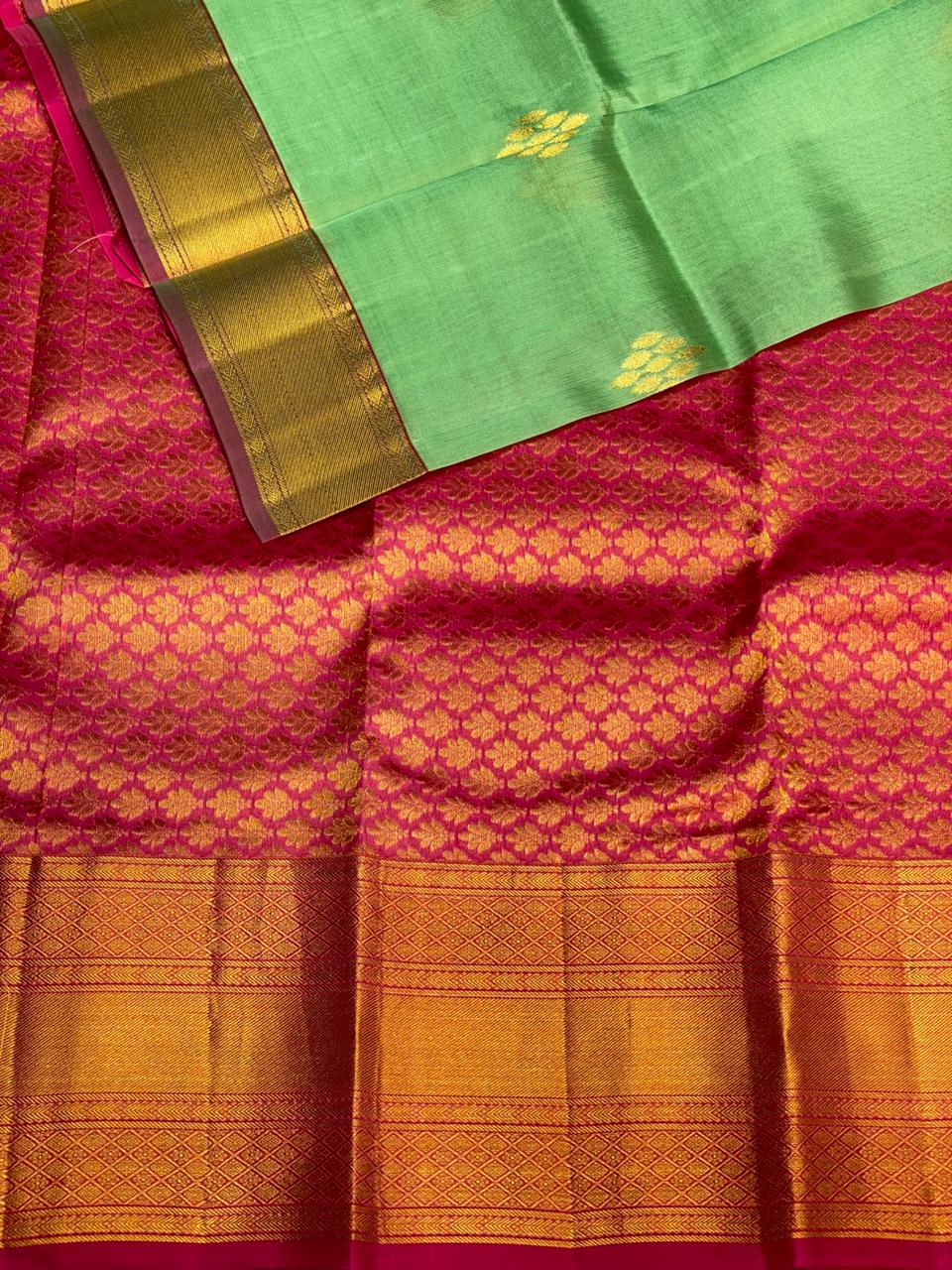 Pure Organza Kanchipuram silk saree- PSSR31