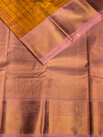 Yellow and Pink silk saree- PSSR41
