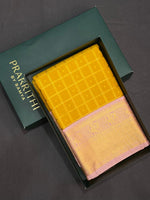 Yellow and Pink silk saree- PSSR41