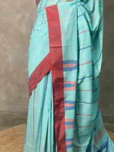 Pure Khadi cotton saree - Pkhadi