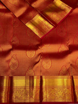 Red Pure Kanchipuram Silk saree - PPURE8
