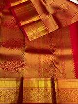Red Pure Kanchipuram Silk saree - PPURE8