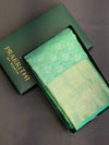 Pastal green Pure Kanchipuram Silk saree - PPURE14