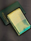 Pastal green Pure Tissue Kanchipuram Silk saree - PPURE16