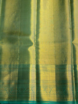 Pastal green Pure Tissue Kanchipuram Silk saree - PPURE16