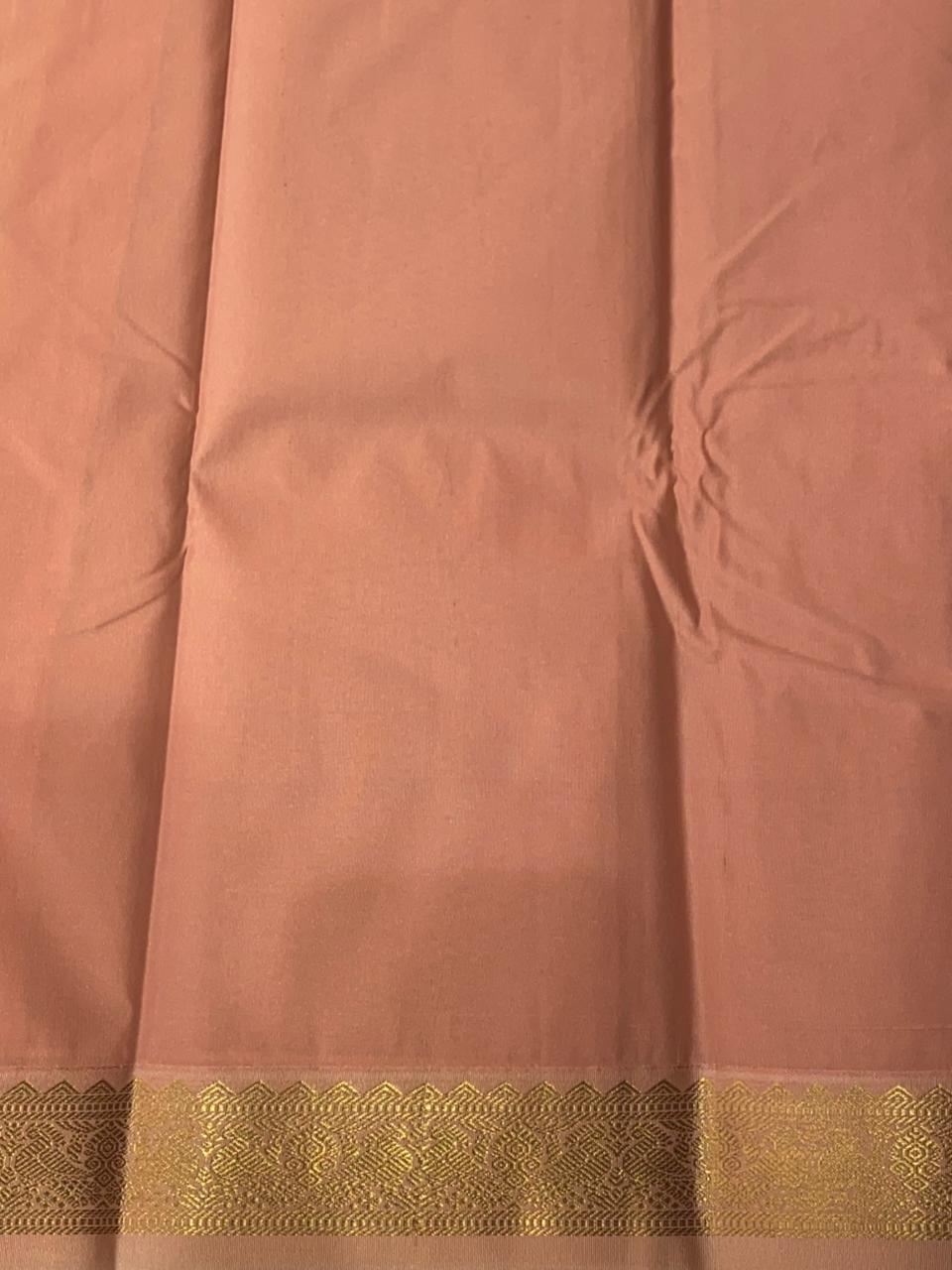 Yellow and pink silk saree- PSSR100