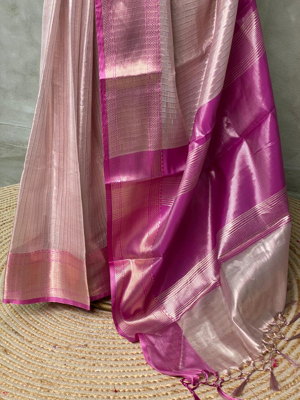 Tissue Banarasi silk saree- MPS3
