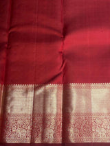 Maroon Pure Kanchipuram Silk saree - PPURE27