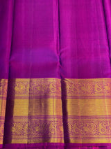 Lavender and purple Pure Kanchipuram Silk saree - PPURE32