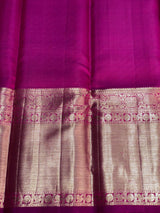 Magenta Pure Kanchipuram Silk saree - PPURE33