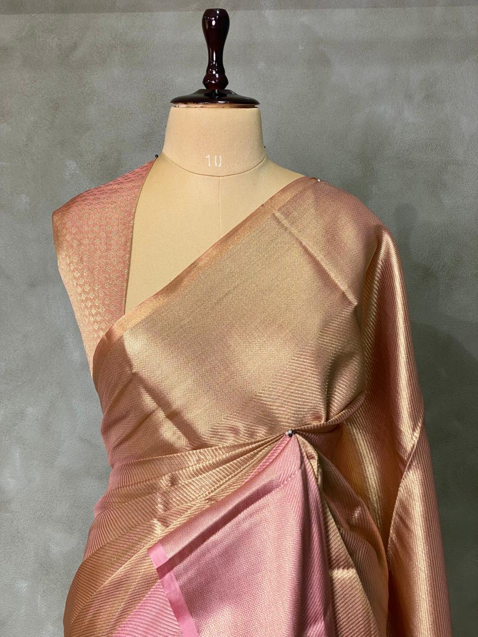 Tissue Banarasi silk saree- MPS9