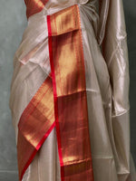 Tissue Banarasi silk saree- MPS10A