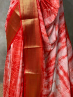 Tie dye Banarasi silk saree- MPS8A