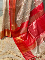 Tissue Banarasi silk saree- MPS10B