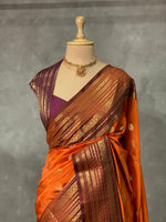 Soft semi Banarasi saree - MPS8OB