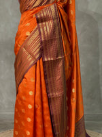 Soft semi Banarasi saree - MPS8OB