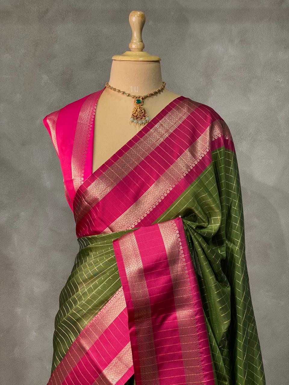 Soft semi Banarasi saree -MPS8GM