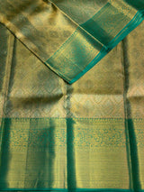 Green Pure tissue Kanchipuram Silk saree - PPURE38