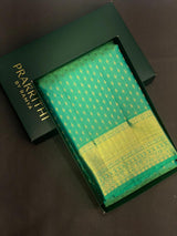 Green Pure Kanchipuram Silk saree - PPURE45
