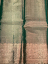 Green Pure tissue Kanchipuram Silk saree - PPURE38A