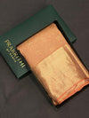 Peach Pure Kanchipuram Silk saree - PPURE64