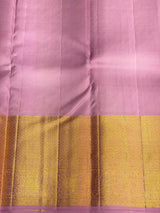 Lilac pink Pure Kanchipuram Silk saree - PPURE65