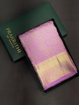 Lavender Pure Kanchipuram Silk saree - PPURE67