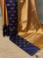 Gold Tissue Banarasi silk saree- AISH3