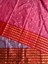 Lavender and maroon silksaree - PIH4