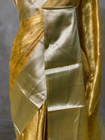 Gold tissue banarasi saree -MPSG