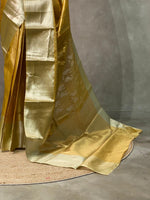 Gold tissue banarasi saree -MPSG
