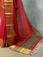 Red banarasi silksaree - AISHCK6-IH