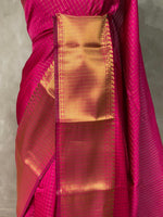 Rani Pink banarasi silksaree - AISHCK8-IH