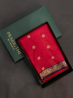 Magenta and Deep purple kanchipuram silk saree- PSSR234