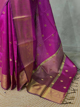 Magenta banarasi silksaree - AISHCK9C
