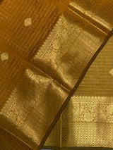 Golden Yellow banarasi silksaree - AISHCK9G