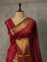 Maroon banarasi silksaree - AISHCK9H