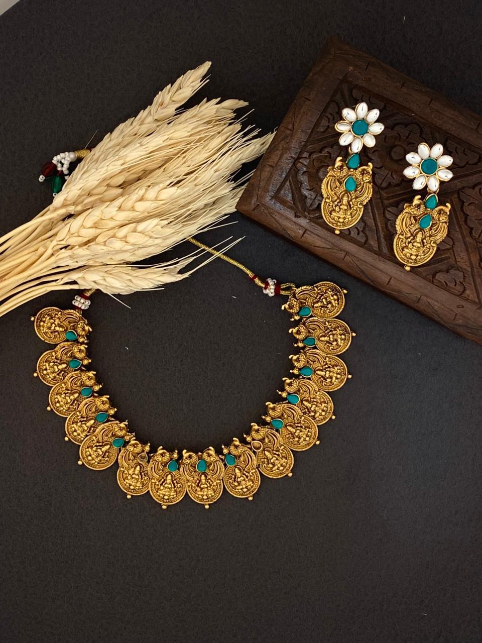 Antique CoinNecklace- JW41A