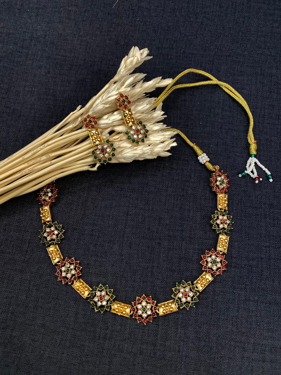 FloralNecklace- JW135A