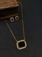 stone pendant chain - JW141C