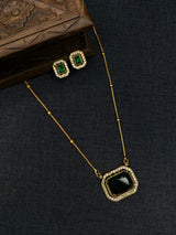 Stone Pendant chain - JW141D
