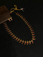 antique red long haram - JWH4A