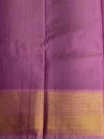 Maroon and lavender kanchipuram silk saree- PSSR252